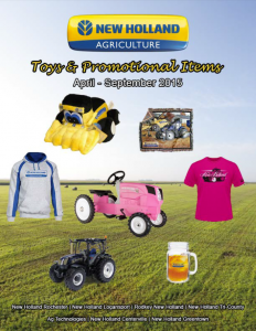 Toy and Promo Catalog Apr-Sept 2015