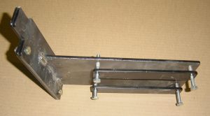 Left Front Seal Mount with Clamp Straps