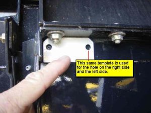 Housing Hole Template