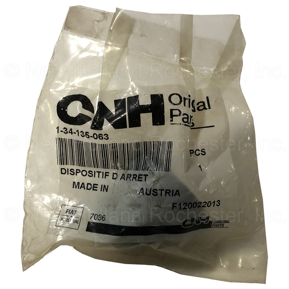 New Holland Stop Device Part # 1-34-135-063 - Image 3