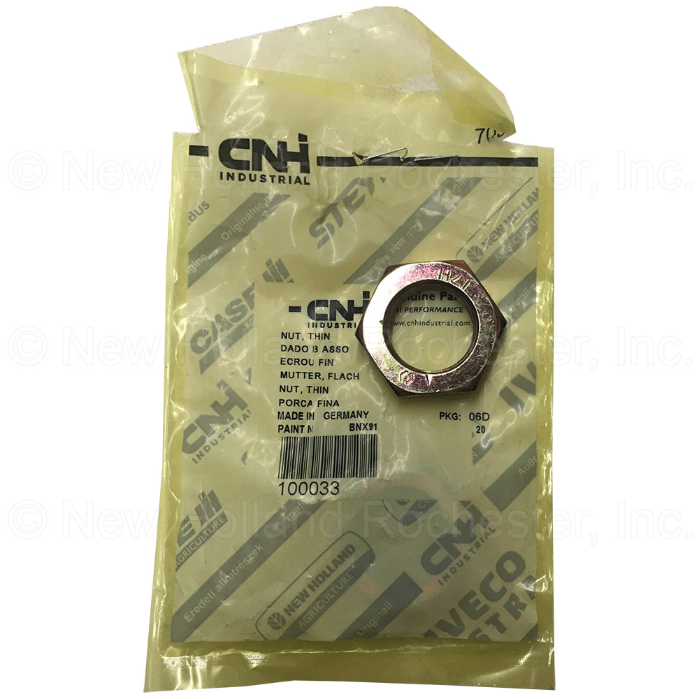 New Holland Thin Nut M24 x 1.5 Metric Class 4 Part # 100033
