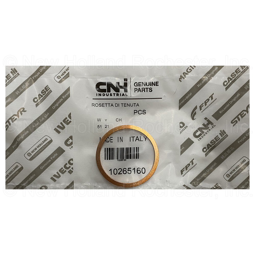 New Holland Sealing Washer 35.4mm ID x 41mm OD x 1.5mm Thk Part # 10265160