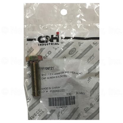 New Holland Hex Screw M10 x 38mm Part # 11106721