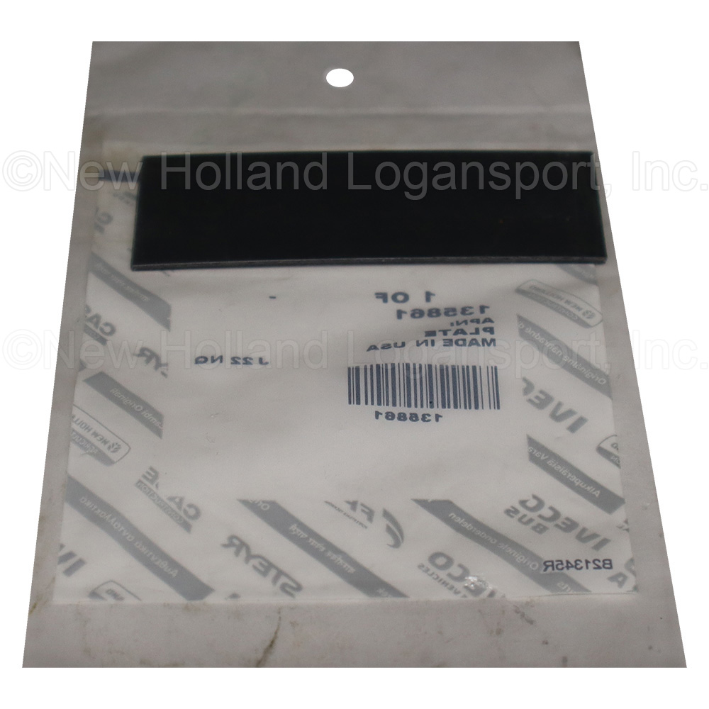 New Holland Plate Part # 135861