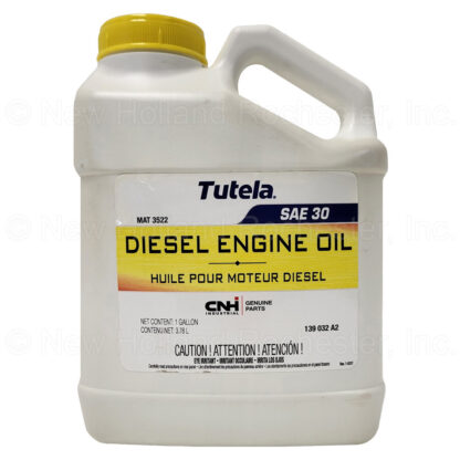 New Holland / Tutela SAE 30 1-Gal Engine Oil Part # 139032A2