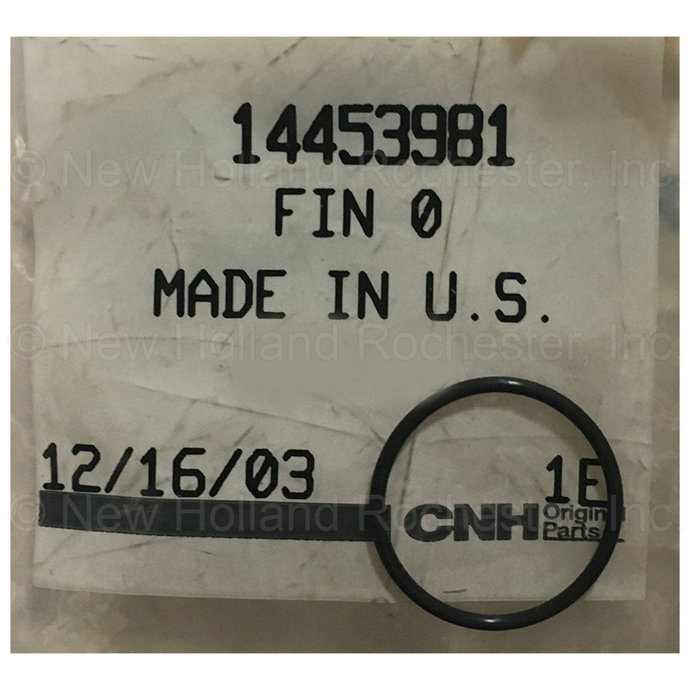 New Holland O-Ring Part # 14453981