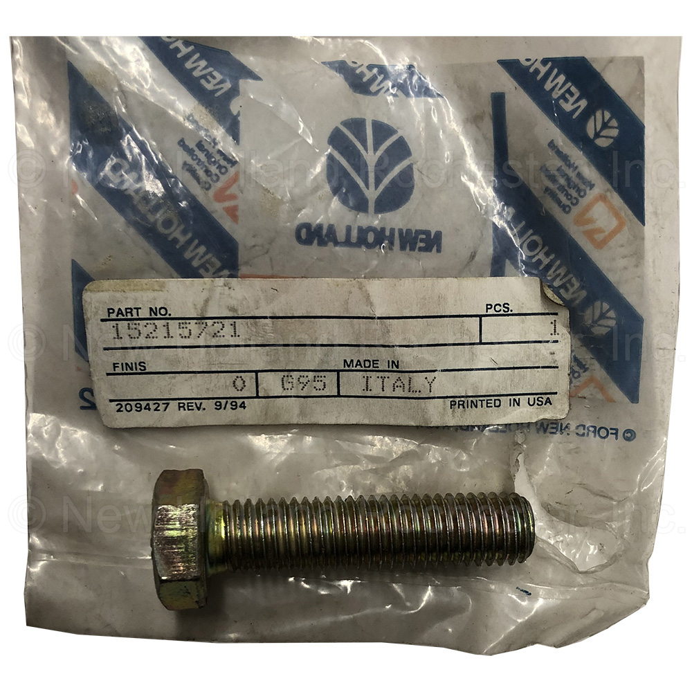 New Holland Screw Part # 15215721