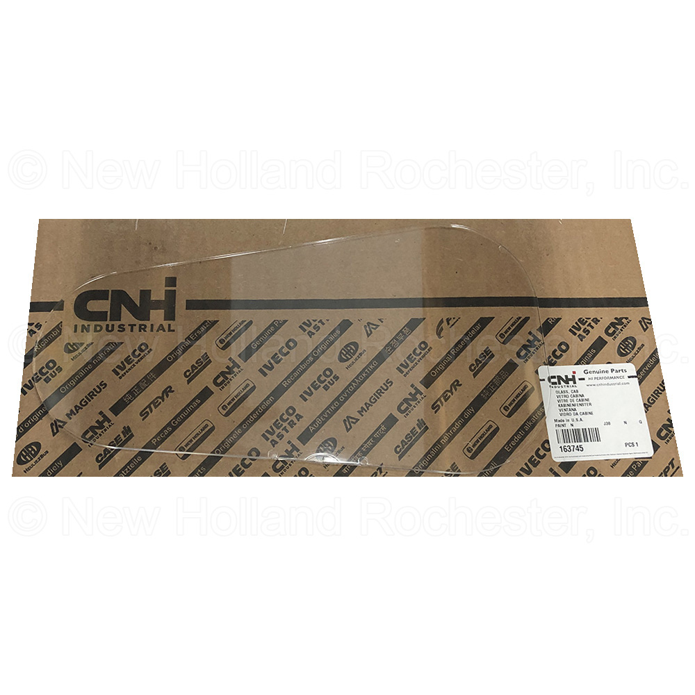 New Holland Cab Glass Part # 163745