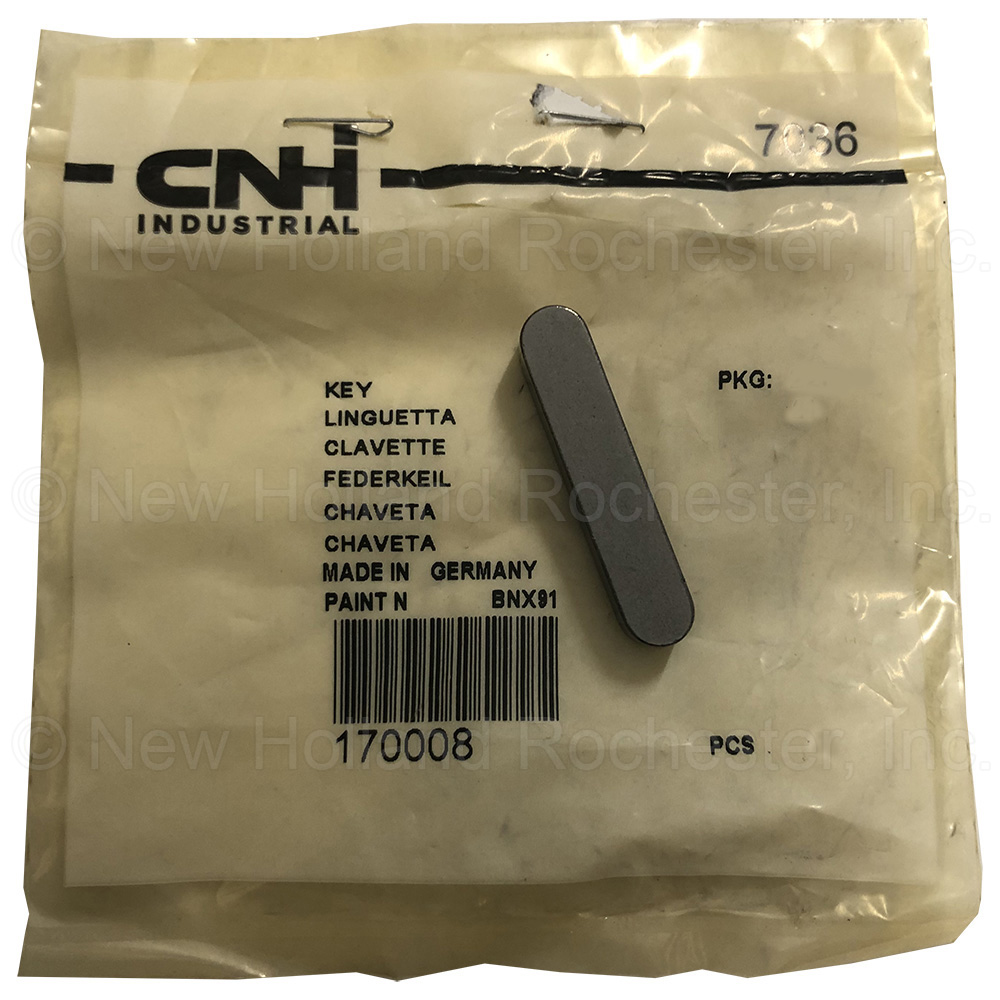 New Holland Key Part # 170008