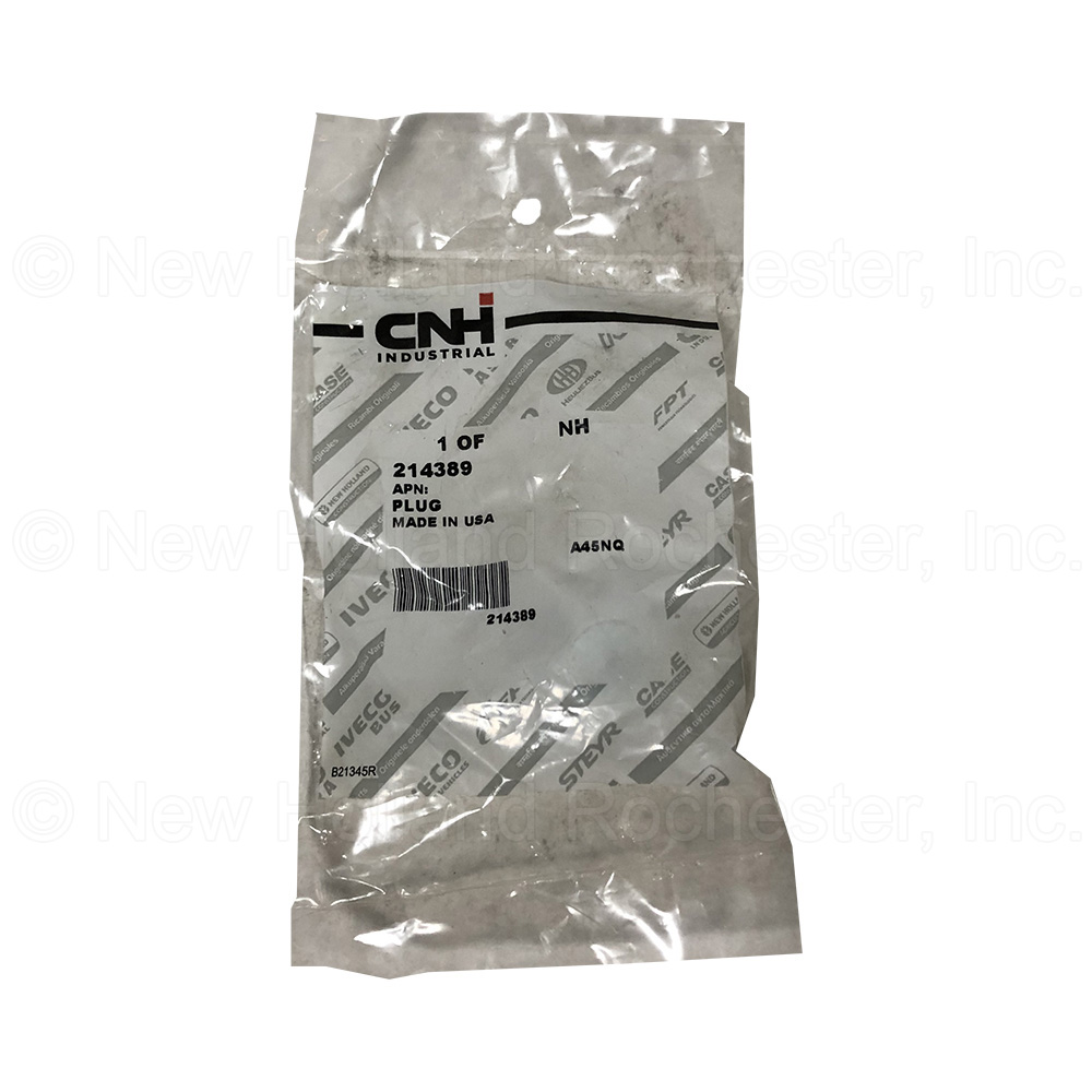 New Holland Plug Part # 214389 - Image 3