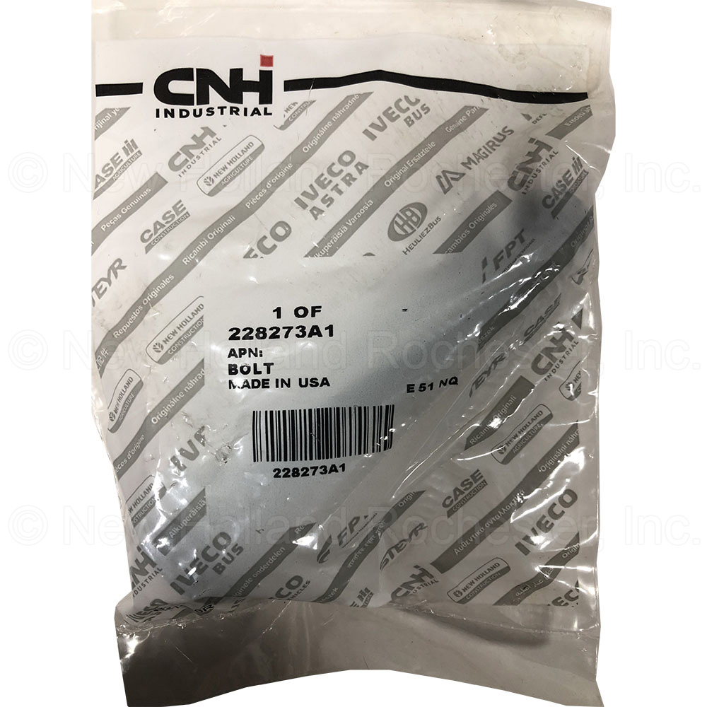 New Holland Screw Part # 228273A1 - Image 3