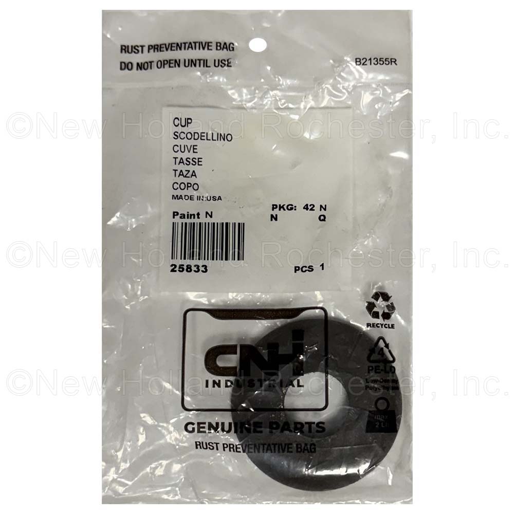 New Holland Bearing Cup Part # 25833