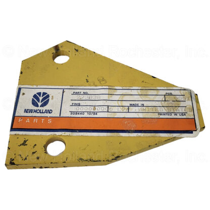 New Holland Plate Part # 273838