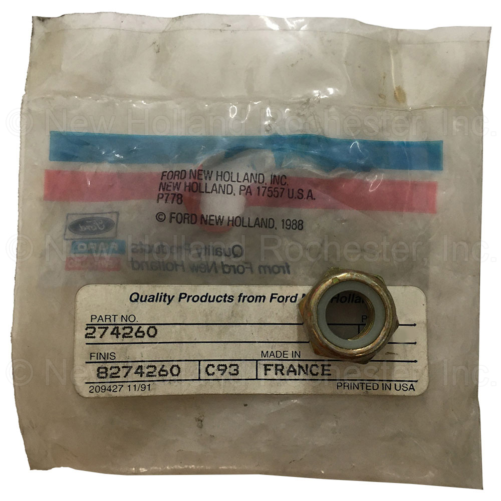New Holland Nut Part # 274260