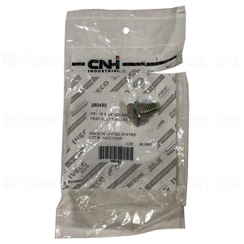 New Holland Carrier Bolt Part # 280430
