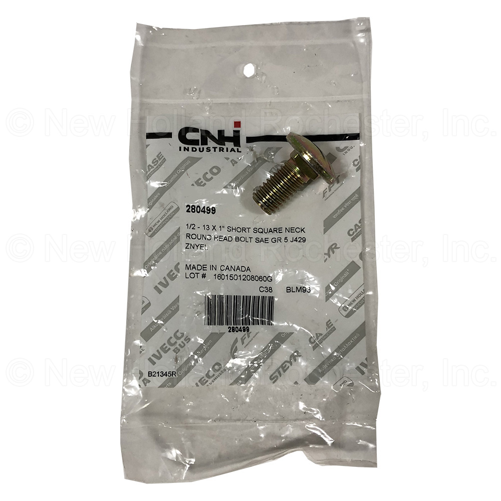 New Holland Carriage Bolt Part # 280499
