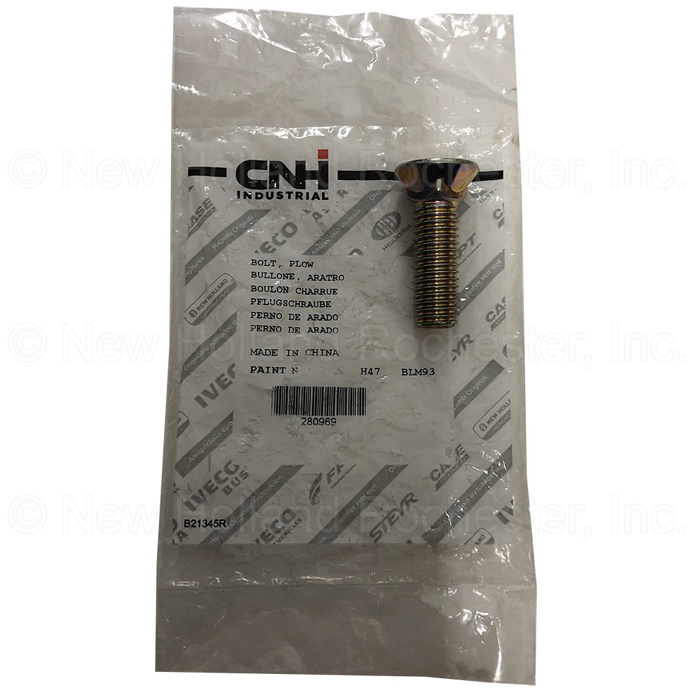 New Holland Plow Bolt Part # 280969