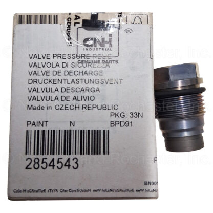 New Holland Pressure Relief Valve Part # 2854543