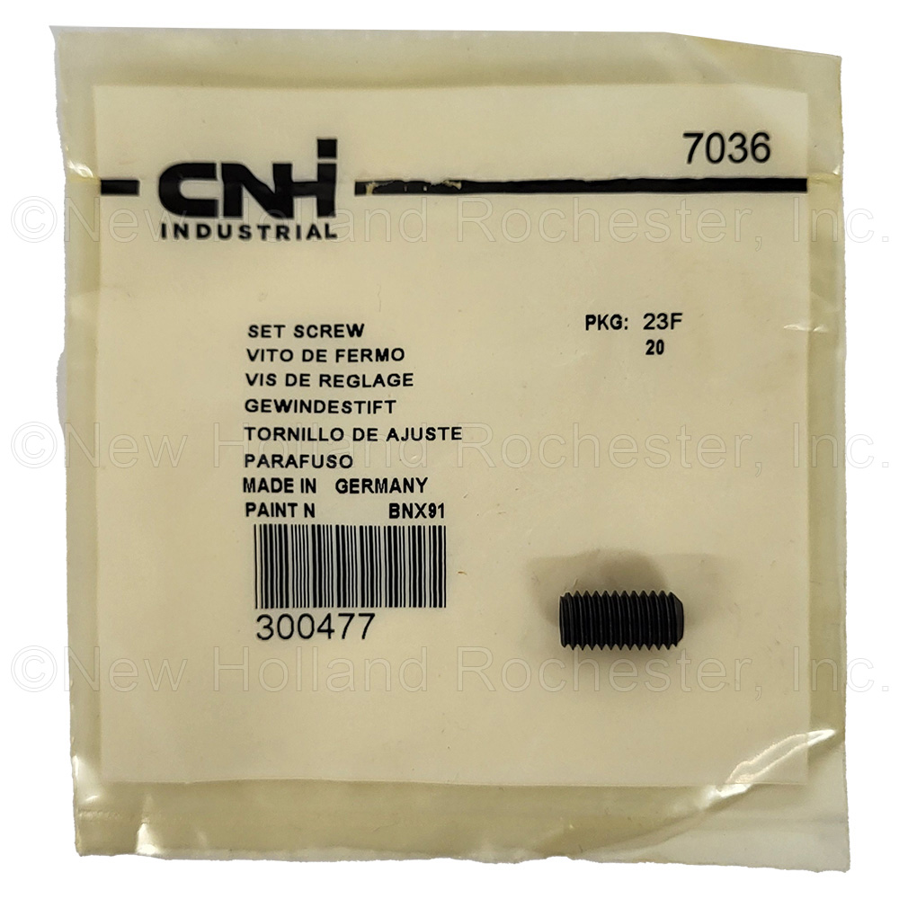 New Holland Set Screw Part # 300477