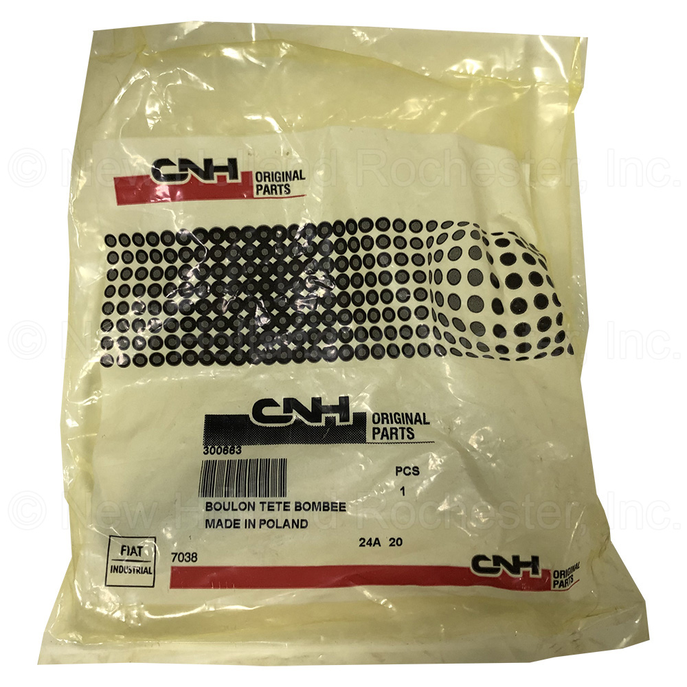 New Holland Carriage Bolt Part # 300663 - Image 3