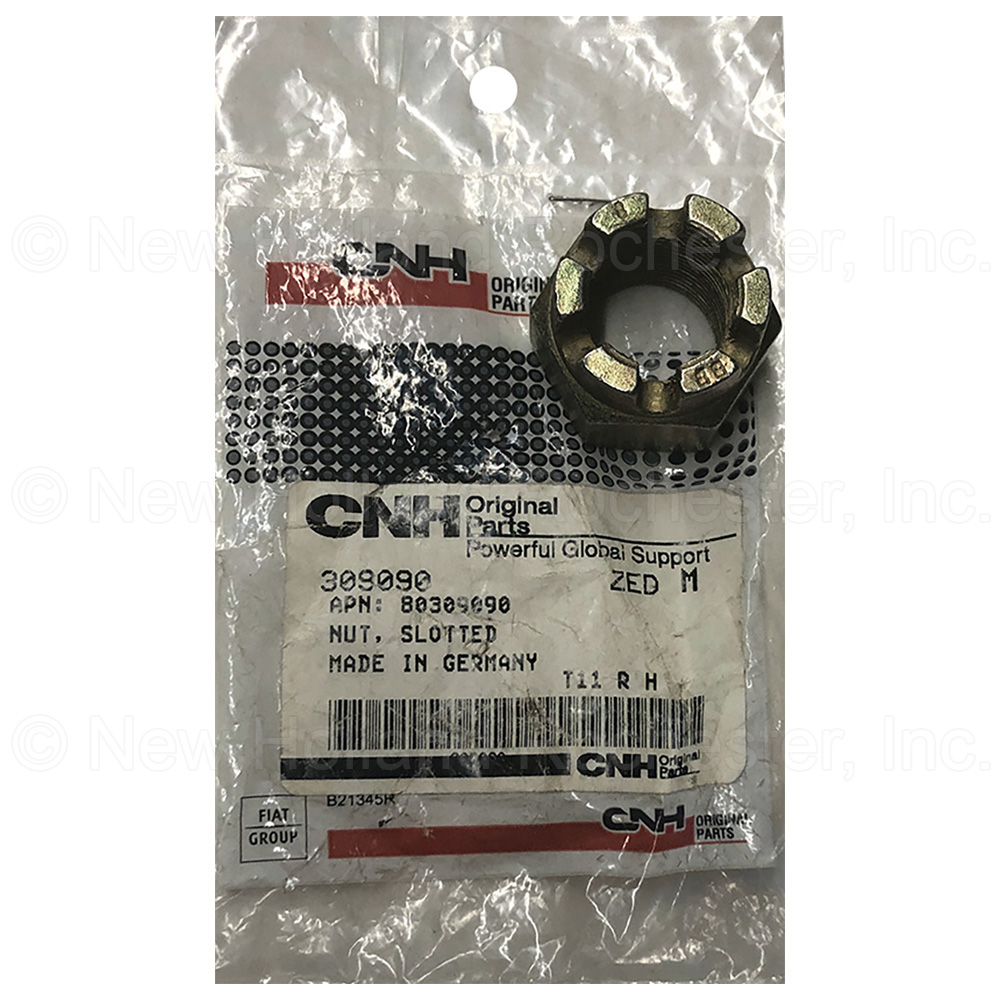 New Holland Slotted Nut Part # 309090