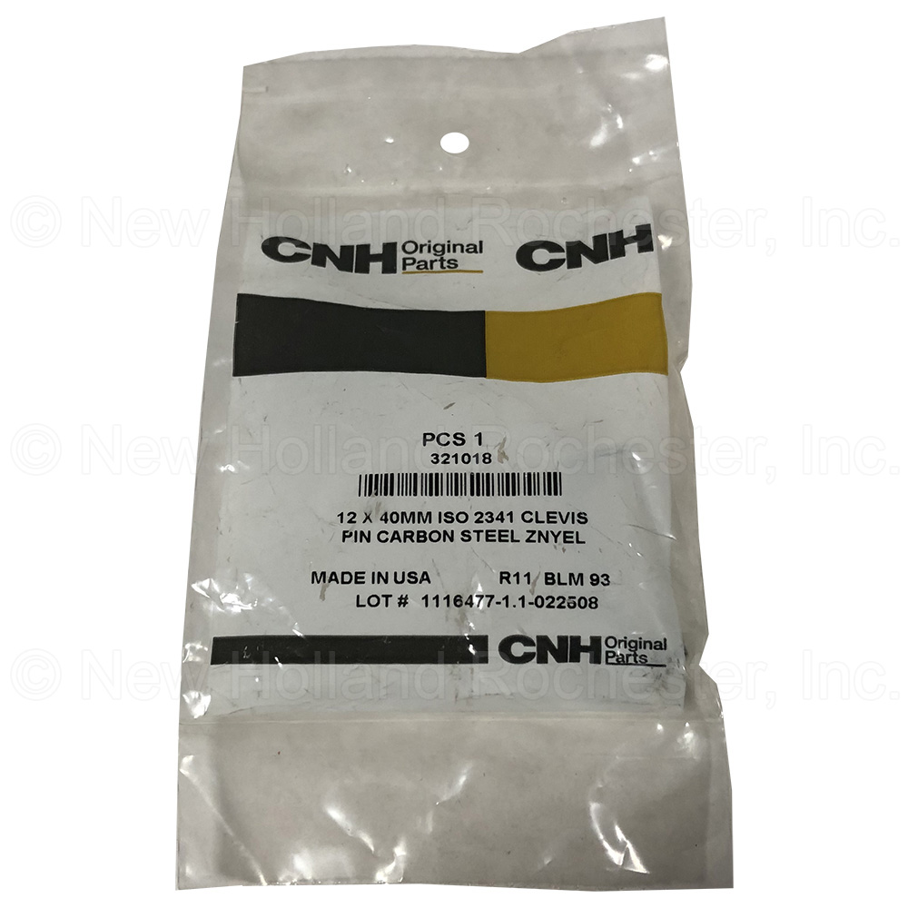 New Holland Clevis Pin Part # 321018 - Image 3