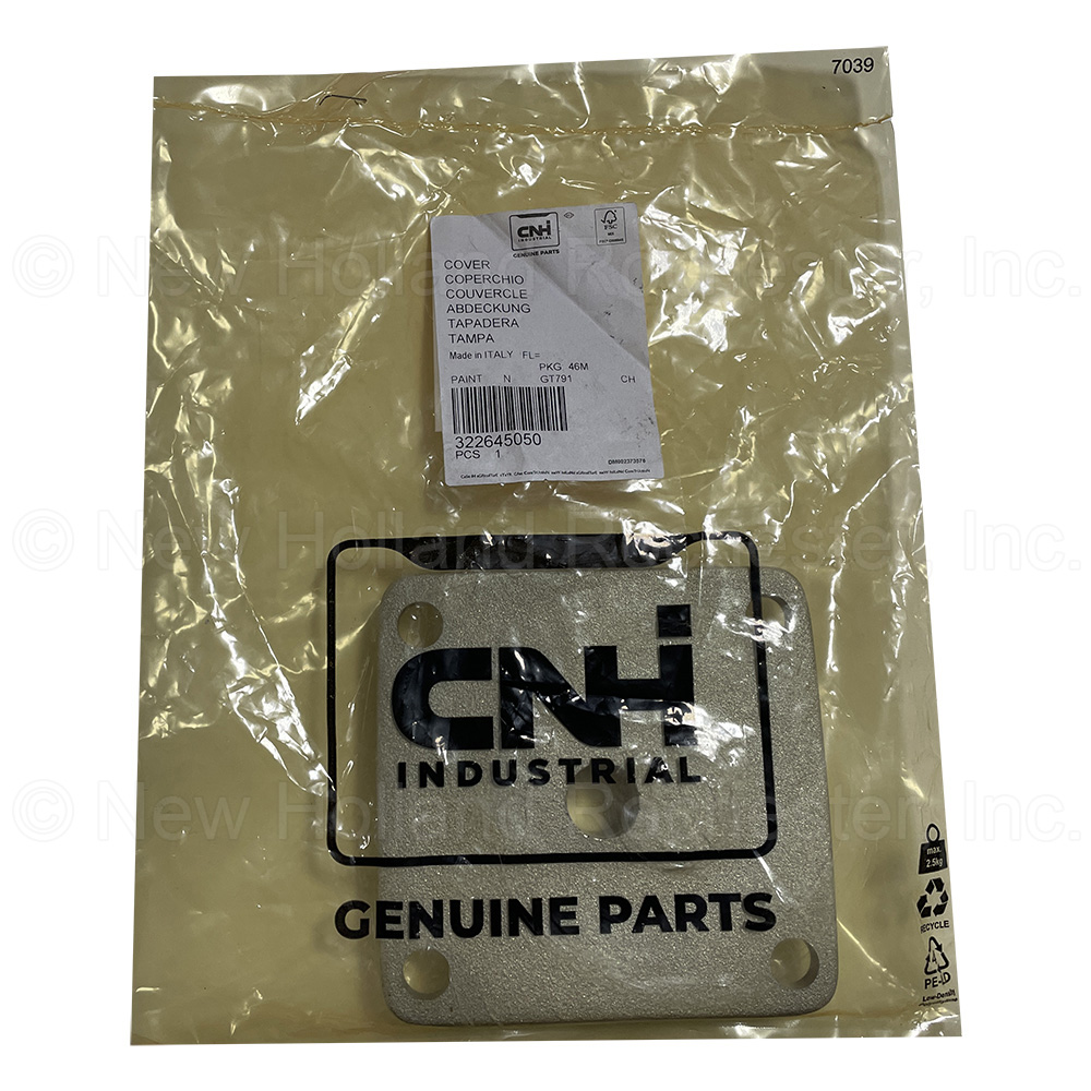 New Holland Cover Part # 322645050 - Image 3