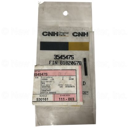 New Holland Pin  Part # 354547S