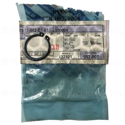 New Holland Snap Ring Part # 370004