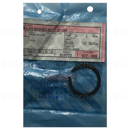 New Holland Snap Ring Part # 37184