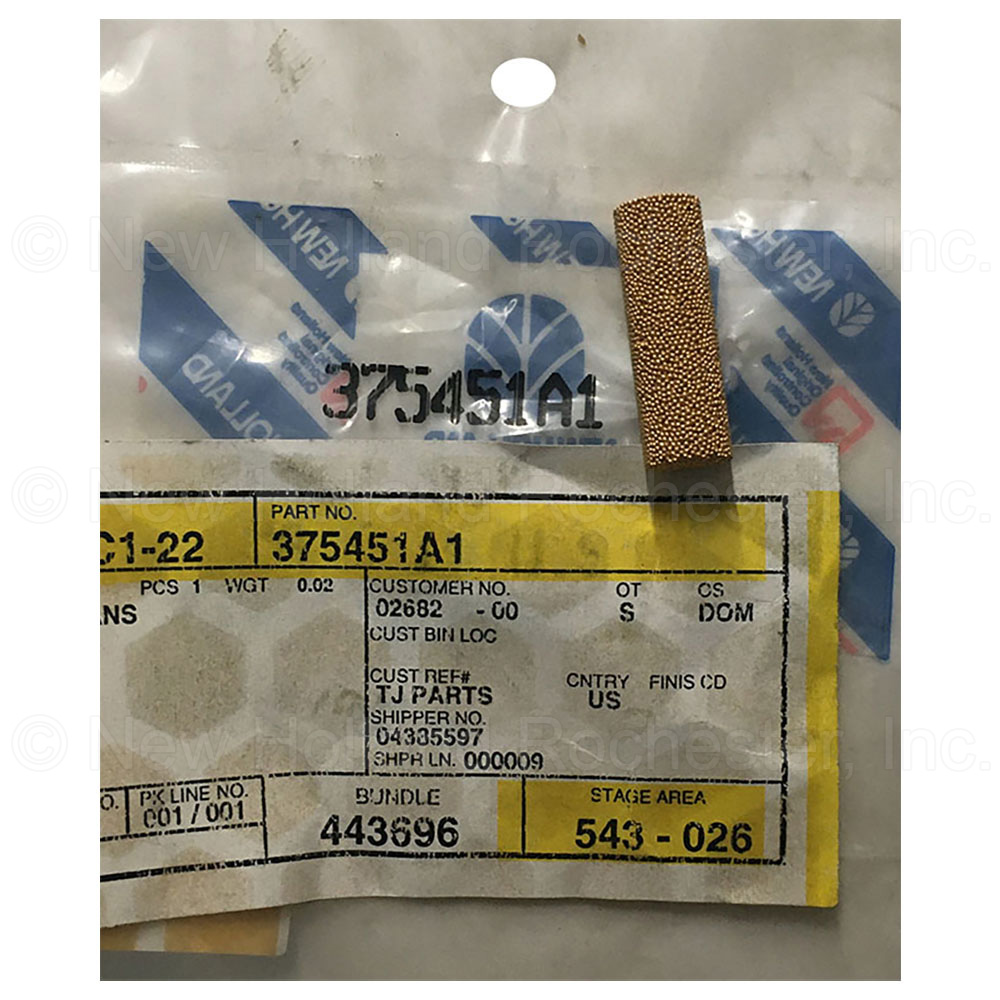 New Holland Filter Part # 375451A1