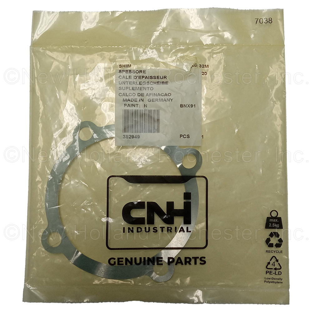 New Holland Adjusting Plate Part # 382949