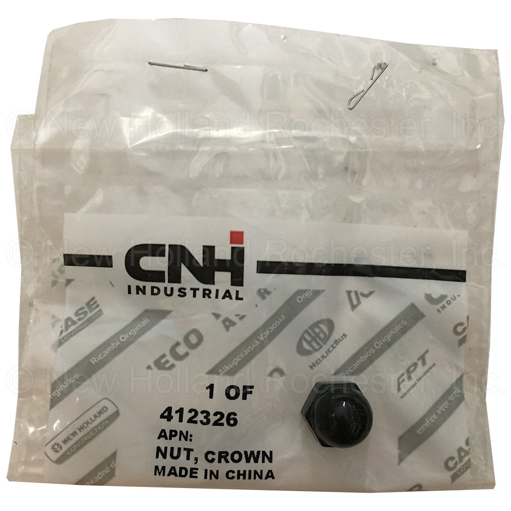 New Holland Crown Nut Part # 412326