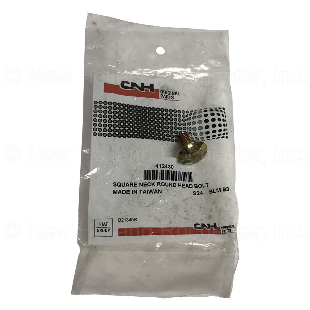 New Holland Carriage Bolt Part # 412430
