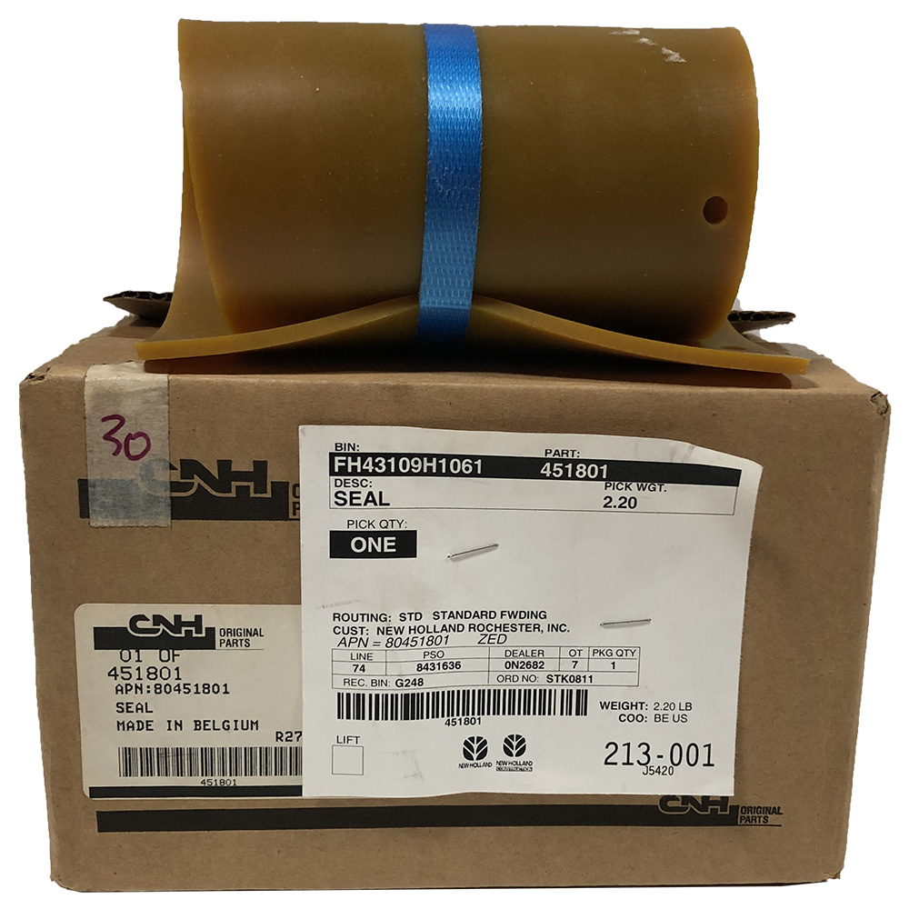 New Holland Sealing Element Part # 451801