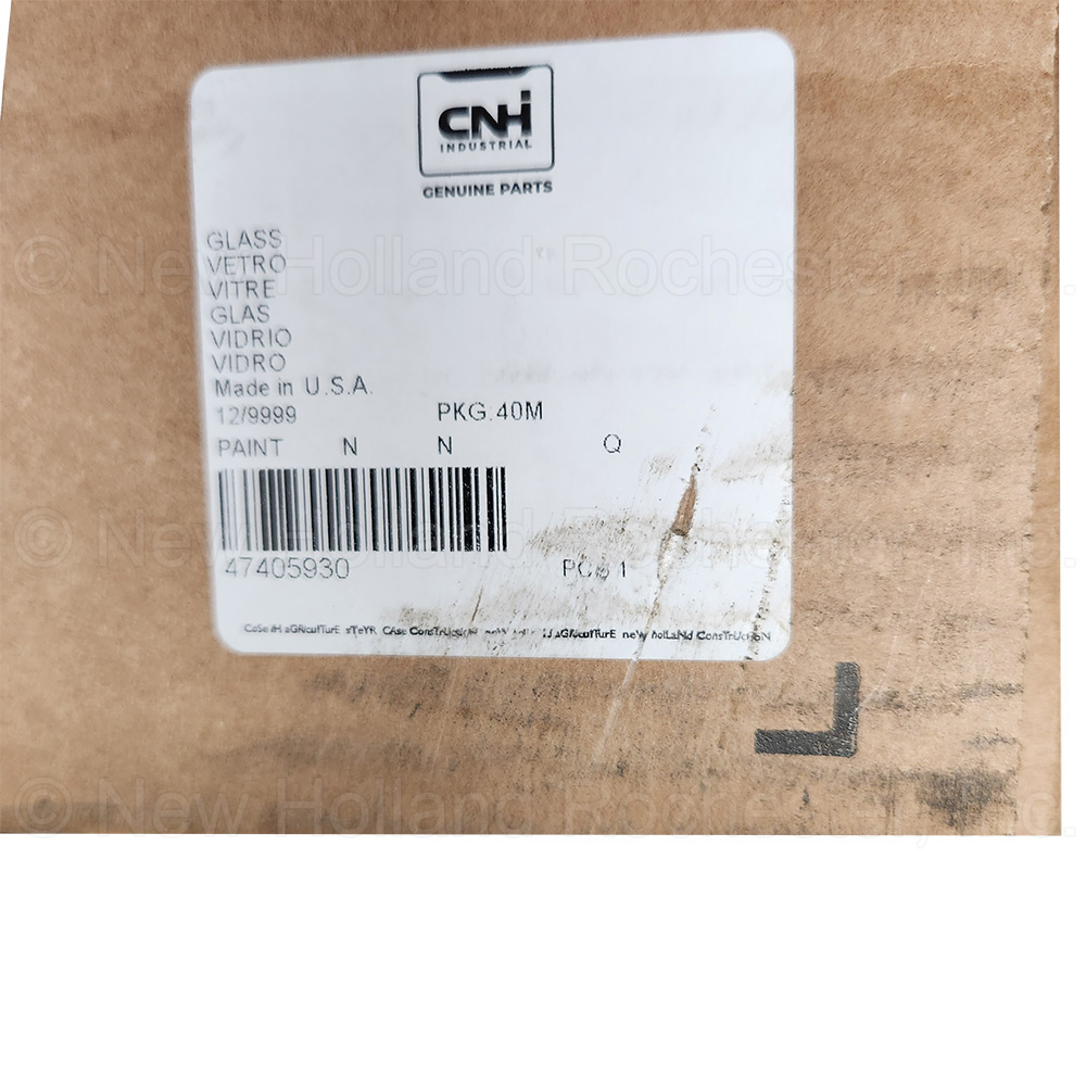 New Holland Glass Part # 47405930 - Image 6
