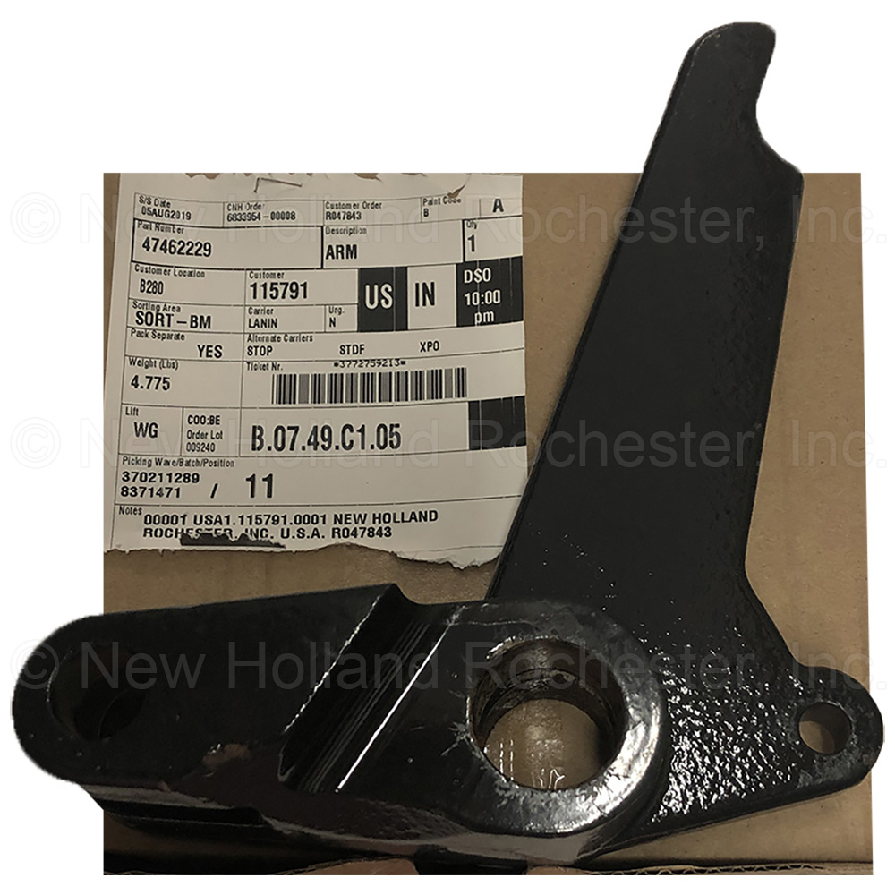New Holland Arm Part # 47462229