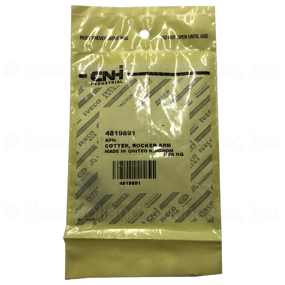 New Holland Rocker Arm Cotter Part # 4819891 - Image 3