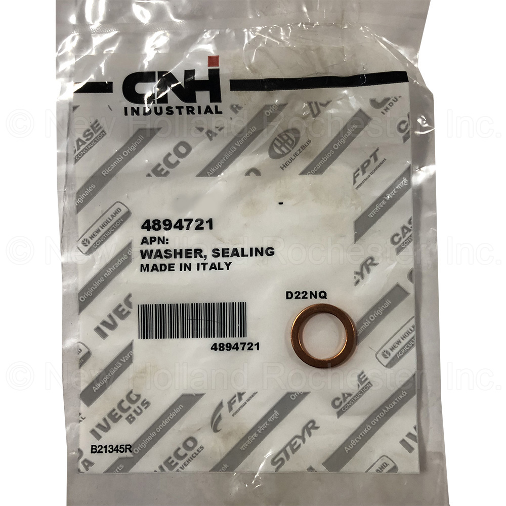 New Holland Sealing Washer Part # 4894721