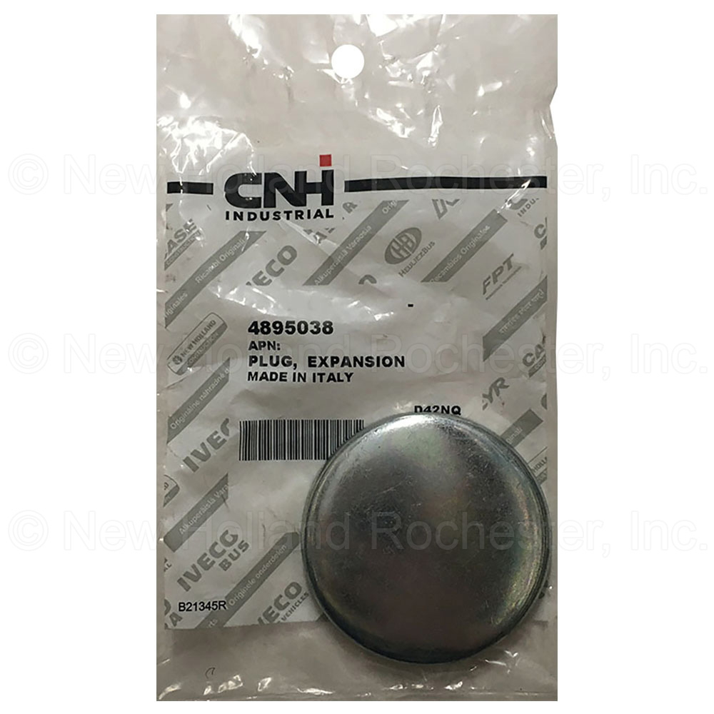 New Holland Expansion Plug Part # 4895038