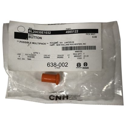 New Holland Button Part # 4985122