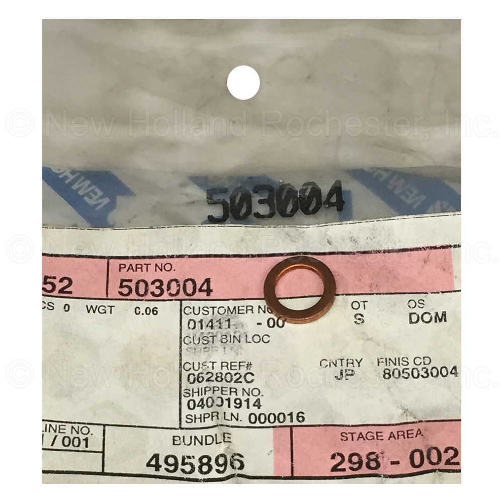 New Holland Gasket Part # 503004
