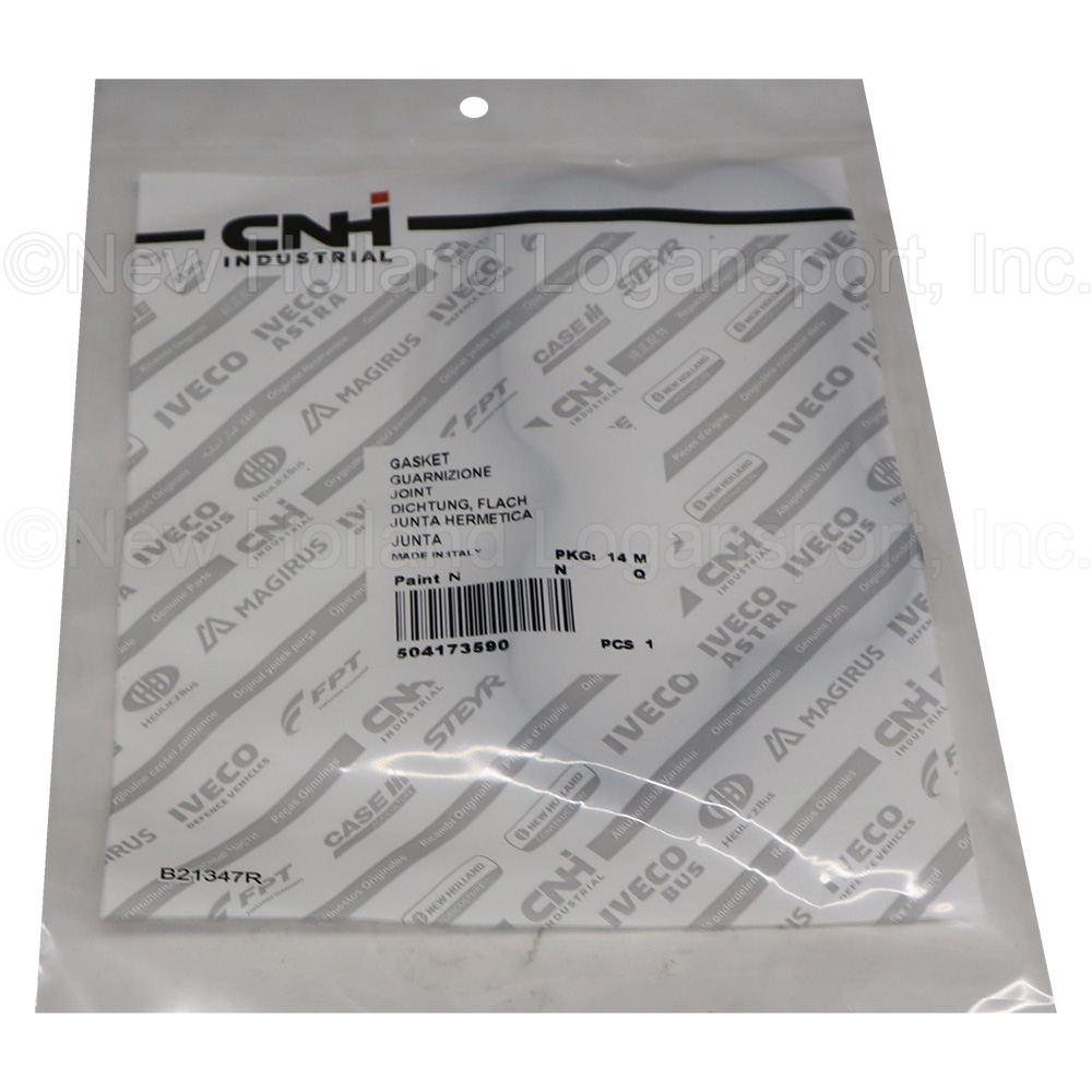 New Holland Gasket Part # 504173590 - Image 2