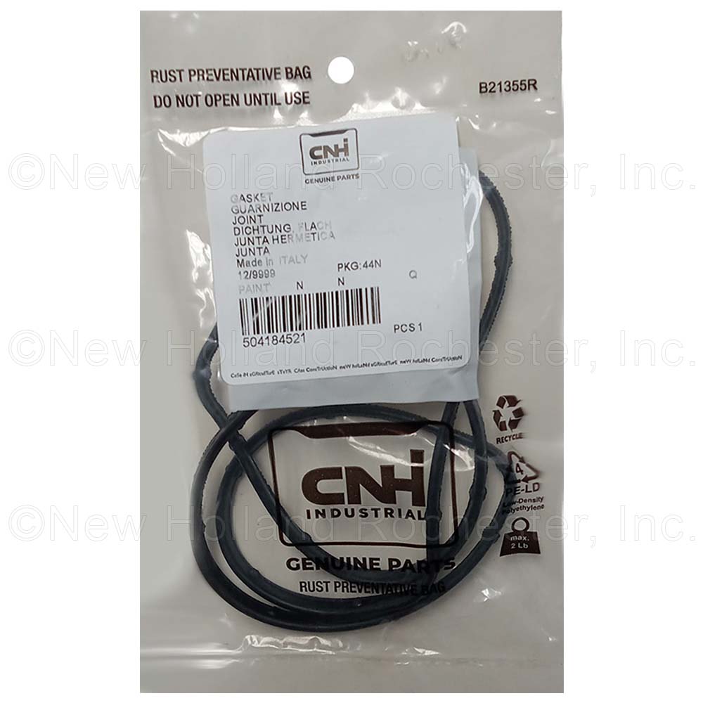 New Holland Gasket Part # 504184521 - Image 2