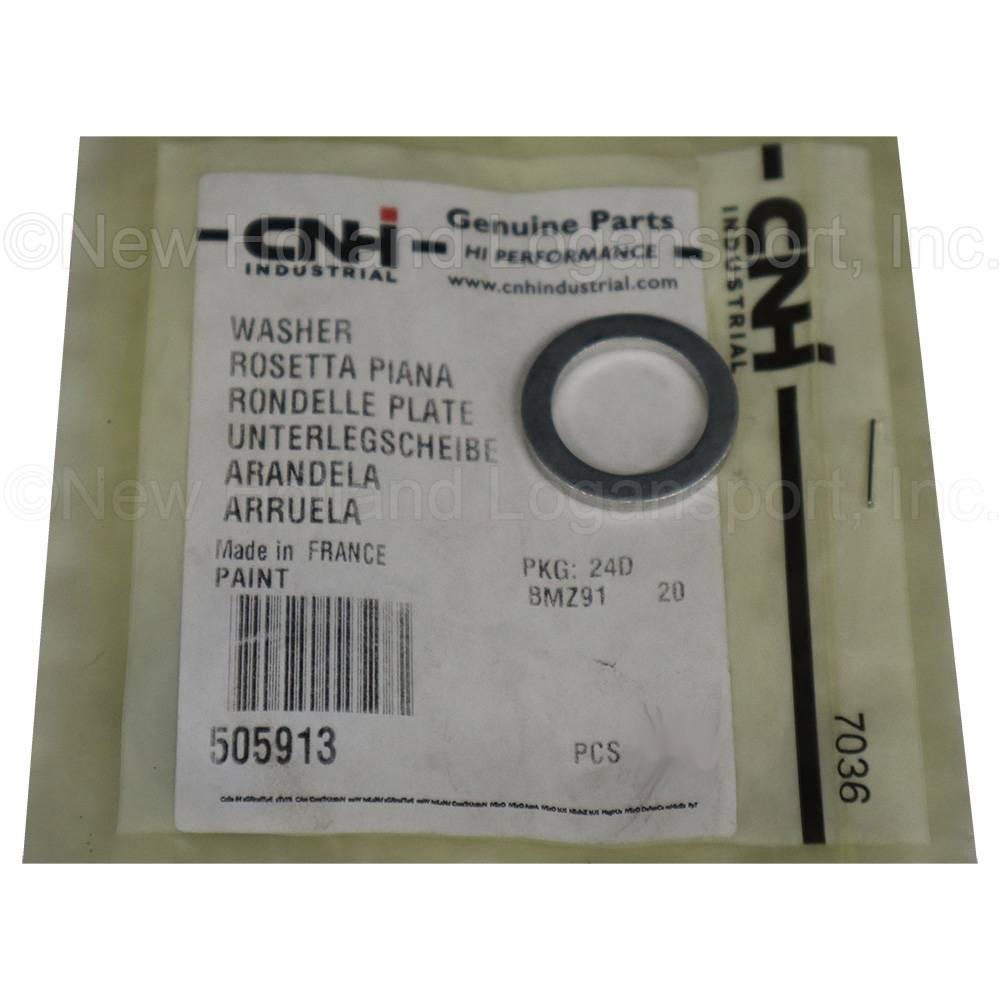 New Holland Washer Part # 505913