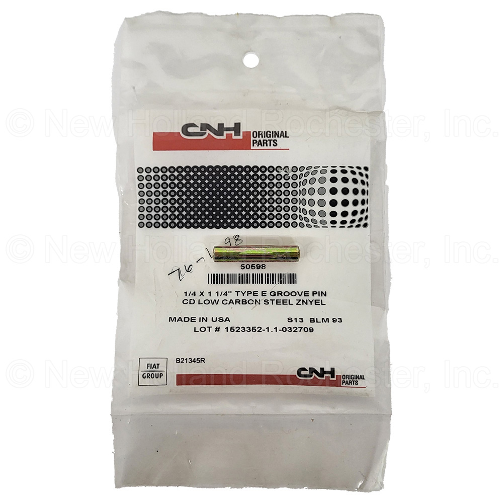 New Holland Grooved Pin Part # 50598