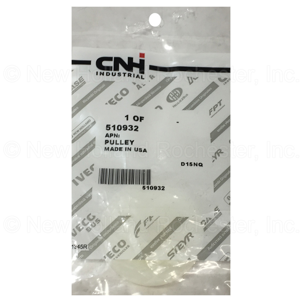 New Holland Pulley Part # 510932 - Image 2