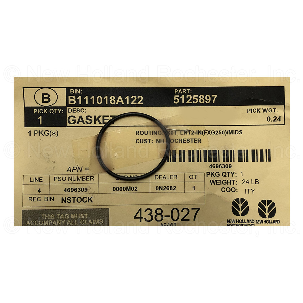 New Holland Gasket Part # 5125897