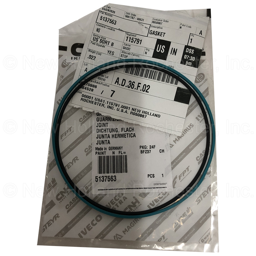 New Holland Gasket Part # 5137563