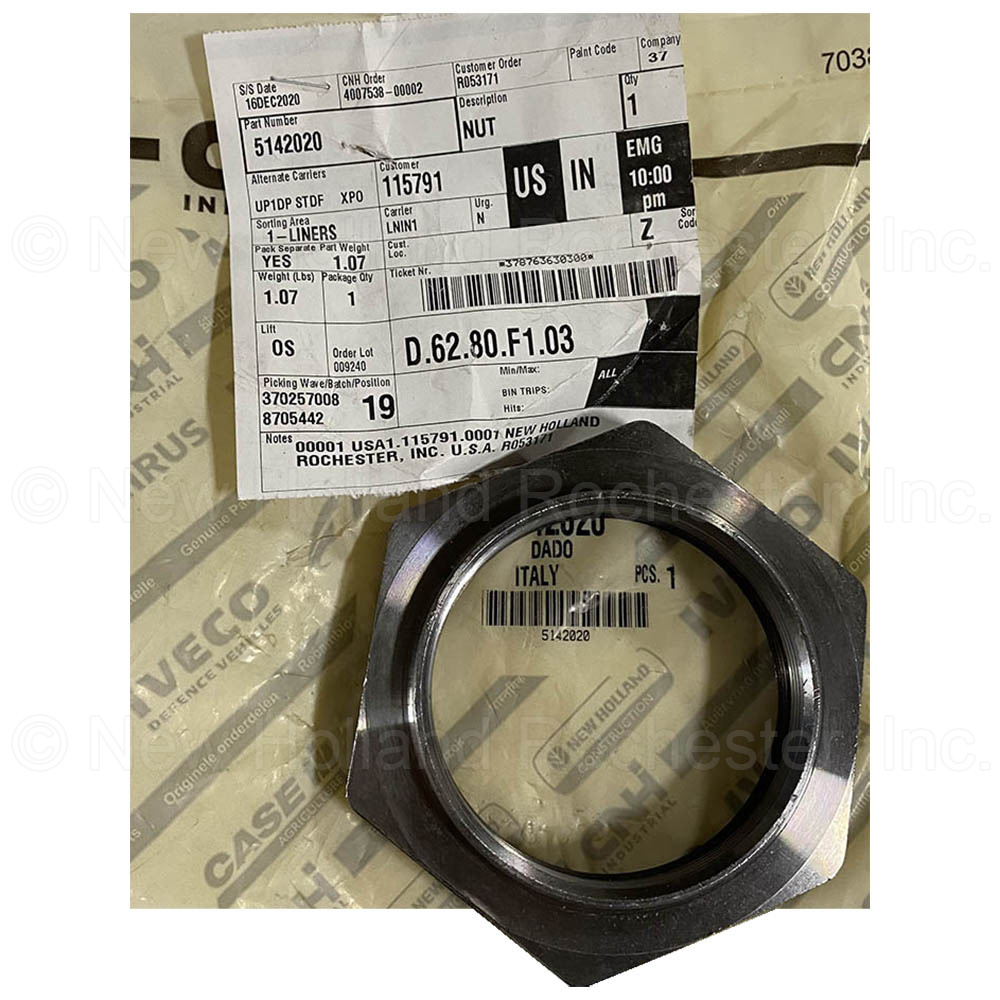New Holland Ring Nut Part # 5142020